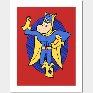 Bananaman Cartoon Posters and Art